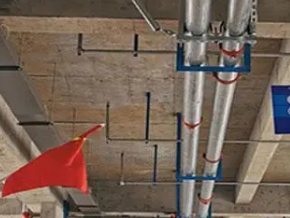 桓台管廊支架的安装方法