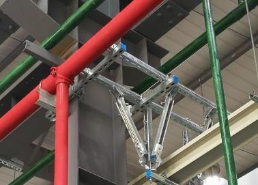桓台该抗震支架的整体式支吊架结构协调性好